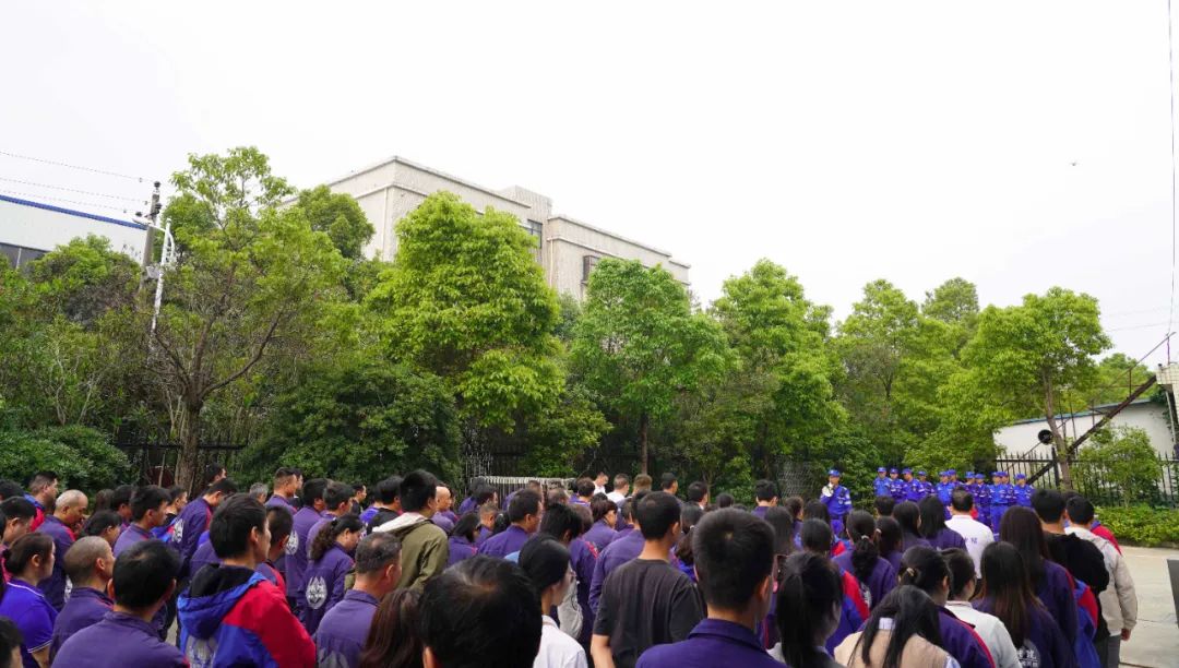 以練筑防 | 湘聯(lián)電纜大型消防演練圓滿完成！
